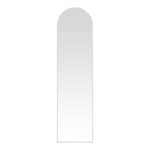 Plaza aluminum mirror in white shade 40x28x150cm - Image 2