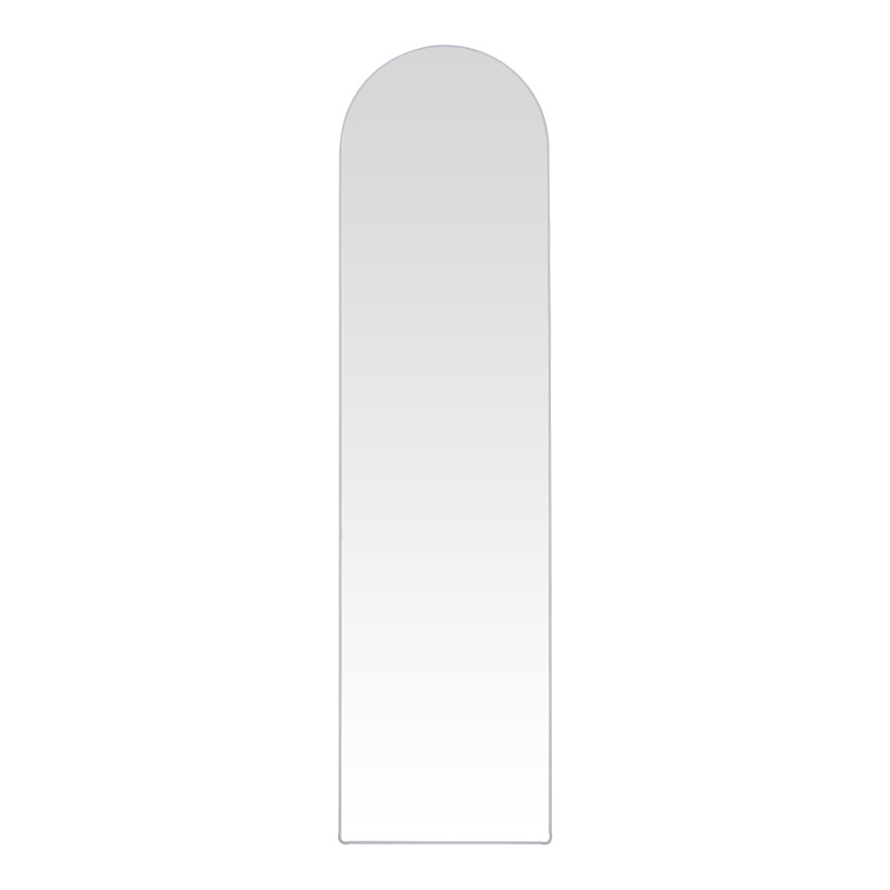 384-000003-1 Plaza aluminum mirror in white shade 40x28x150cm - Image 2