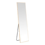 Moira aluminum mirror in gold shade 40x28x150cm