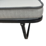 Kamu bunk bed with 10cm mattress black 75x190cm - Image 4