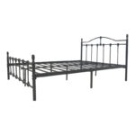 Wotso metal bed in black shade 150x200cm - Слика 3
