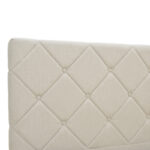 Dreamie bed with storage space, fabric, beige 160x200cm - Image 6