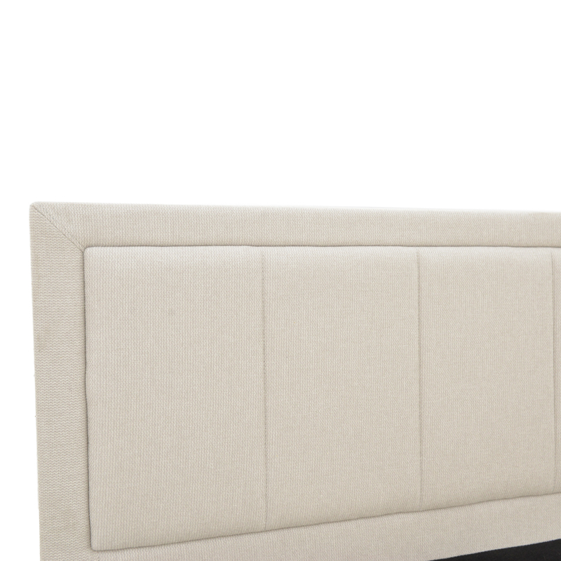 388-000011-5 Huga bed with storage space, beige fabric 120x200cm - Слика 6