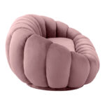 Sofa Embrace velvet in rotten apple shade 180x105x65cm - Слика 2