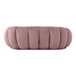 Sofa Embrace velvet in rotten apple shade 180x105x65cm - Слика 3