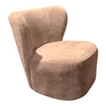 Veridian fabric armchair in rotten apple shade 63x70x66cm