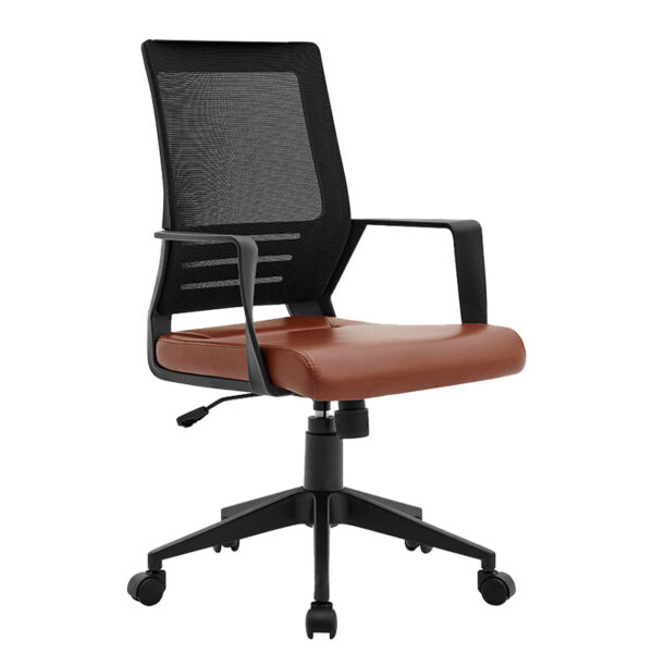 brown model kancelariska stolica