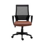 Канцелариска Столица FL19 КАФЕАВА БОЈА 60x63x95/105 см - Image 2