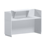 Reception Lotus in white color 140x70x110cm - Image 2