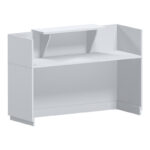 Reception Lotus in white color 180x70x110cm - Image 2