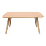 Komela mdf coffee table in natural shade 100x48x45cm - Слика 3