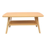 Komela I mdf coffee table in natural shade 100x48x45cm - Слика 3