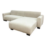 Reversible corner sofa Erros fabric in beige shade 287x161x71cm - Слика 2