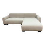 Reversible corner sofa Erros fabric in beige shade 287x161x71cm - Слика 3