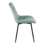Berne chair velvet in pistachio shade 53x62x84cm - Слика 3