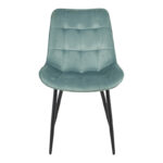 Berne chair velvet in pistachio shade 53x62x84cm - Слика 4