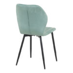 Jelour velvet chair in pistachio shade 46.5x60x84cm - Слика 2