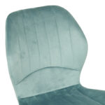 Jelour velvet chair in pistachio shade 46.5x60x84cm - Слика 5