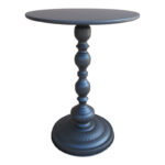 Anesor metal side table in black shade D40x52cm - Слика 2