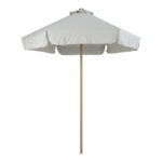 Professional umbrella Mongo metal - one-piece pole in sandy-cream finish D2m