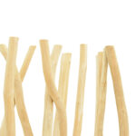 Decorative floor Jati teak wood in natural shade 60x20x190cm - Image 2