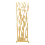 Decorative floor Jati teak wood in natural shade 60x20x190cm