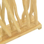 Decorative floor Jati teak wood in natural shade 60x20x190cm - Image 3