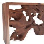 Console table Jako Inart teak wood in natural color 120x40x80cm - Image 2