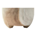 Notive side table suar wood in natural color D58x33cm - Image 3