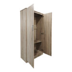 Two-door wardrobe Lego in sonoma color 80x42x180cm - Image 2