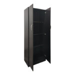 Two-door wardrobe Lego in wenge color 60x42x180cm - Image 2