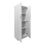 Two-door wardrobe Lego in white color 60x42x180cm - Image 2