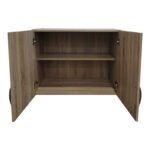 Two-door wardrobe loft Lego in sonoma color 79x41.5x60cm - Image 3