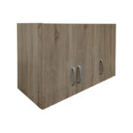 Three-door wardrobe loft Lego in sonoma color 90x41.5x60cm