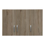 Three-door wardrobe loft Lego in sonoma color 90x41.5x60cm - Image 4