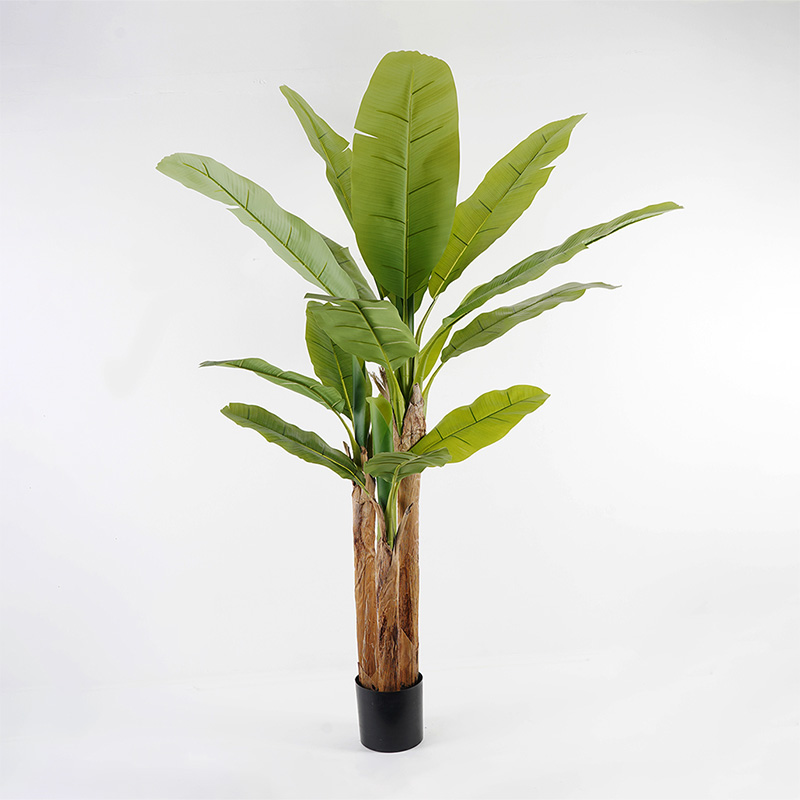 391-000006 Decorative plant in a pot Banana Tree Inart green D53x190cm - Слика 1
