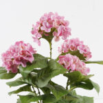 Decorative plant in a pot Hydrangea Inart pink D35x50cm - Image 2