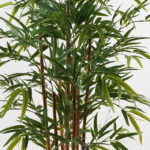 Decorative plant in a pot Rhapis Palm Inart green D60x120cm - Слика 2
