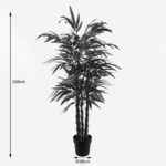 Decorative plant in a pot Arti Bamboo Inart green D70x150cm - Слика 4