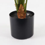 Decorative plant in a pot Alocasia Inart green D90x120cm - Слика 3