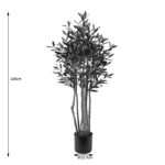 Decorative plant in pot Olia Inart green D52x120cm - Слика 4