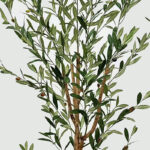 Decorative plant in pot Olia Inart green 65x55x180cm - Слика 2