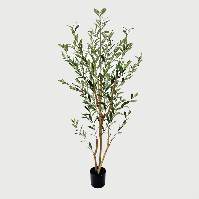 391-000028 Decorative plant in pot Olia Inart green 65x55x180cm - Слика 1