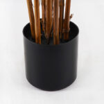 Decorative plant in a pot Rhapis Palm Inart green D80x180cm - Image 3