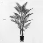 Decorative plant in a pot Kwai Inart green D92x150cm - Слика 4