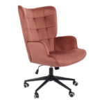 Lobima director's office chair, rotting apple, velvet, 71x68x104cm