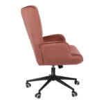 Lobima director's office chair, rotting apple, velvet, 71x68x104cm - Image 3