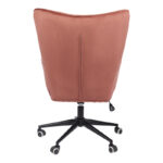 Lobima director's office chair, rotting apple, velvet, 71x68x104cm - Image 5