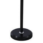 Coat rack Serea metal in black-natural color D30x175cm - Image 3