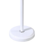 Coat rack Serea metal in white-natural color D30x175cm - Image 3